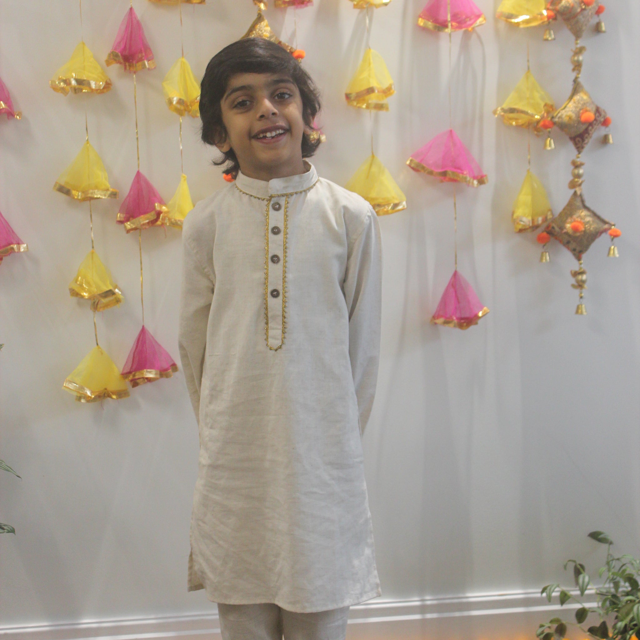 Kurta Pyjama with Gota work