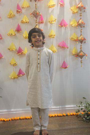 Kurta Pyjama with Gota work