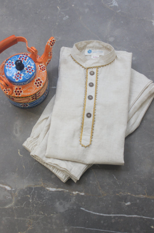 Kurta Pyjama with Gota work