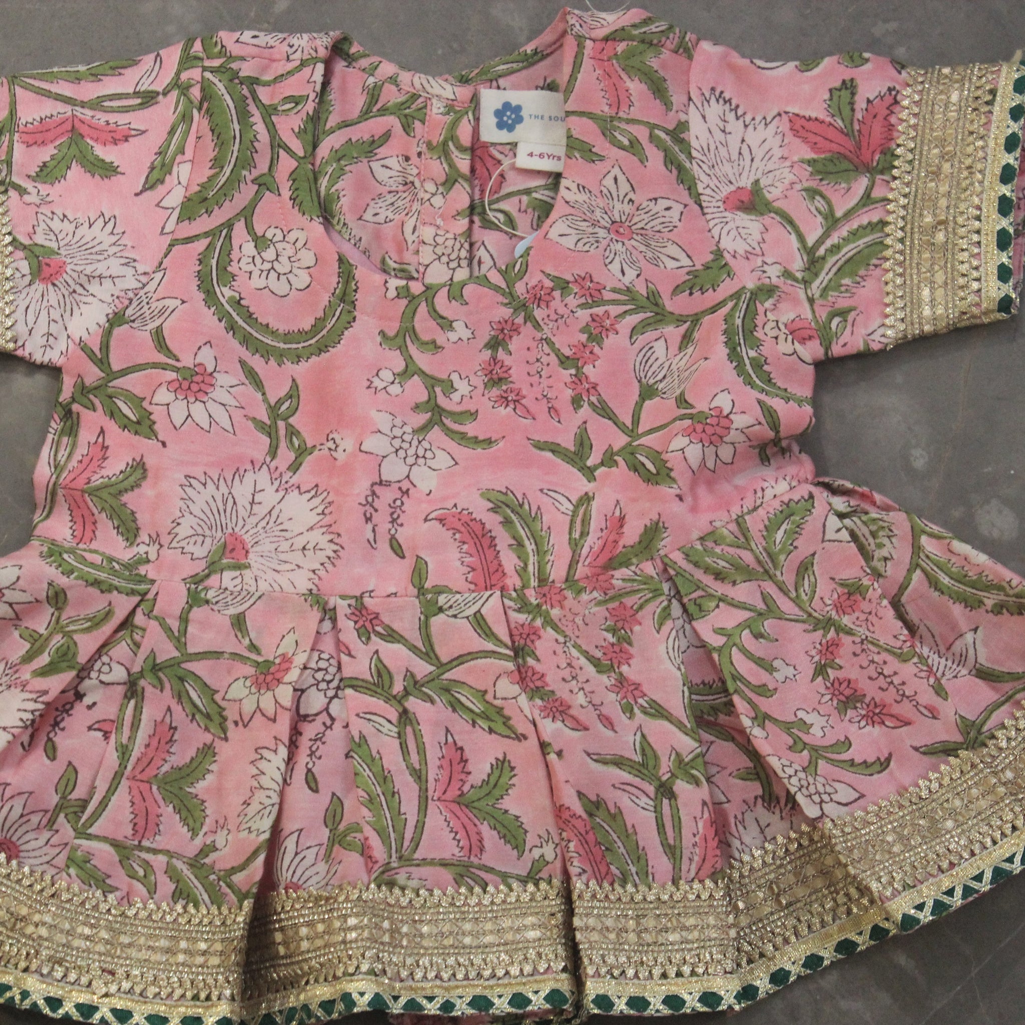 Floral Chanderi Sharara